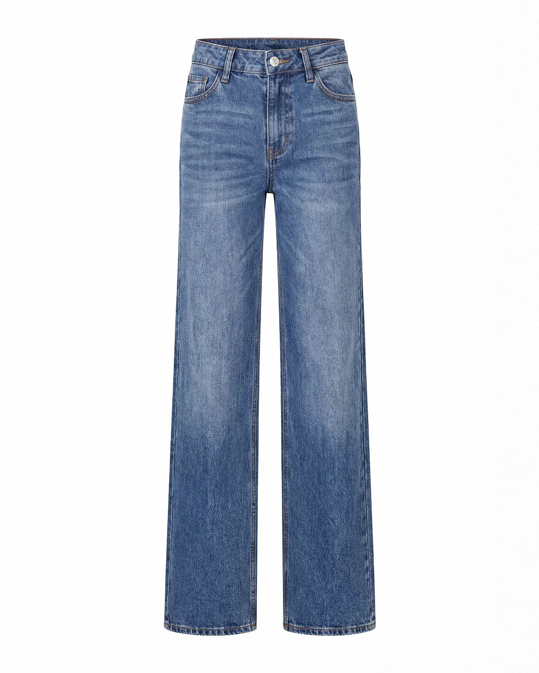 Remerie - Mid Rise BBL Wide Leg Jeans