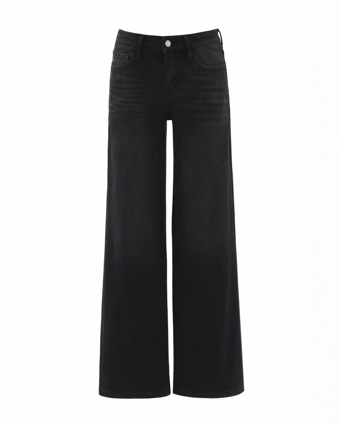 Remerie - Mid Rise BBL Wide Leg Jeans