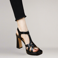 Yvette – Handmade Eco-Leather Sandal with High Heel