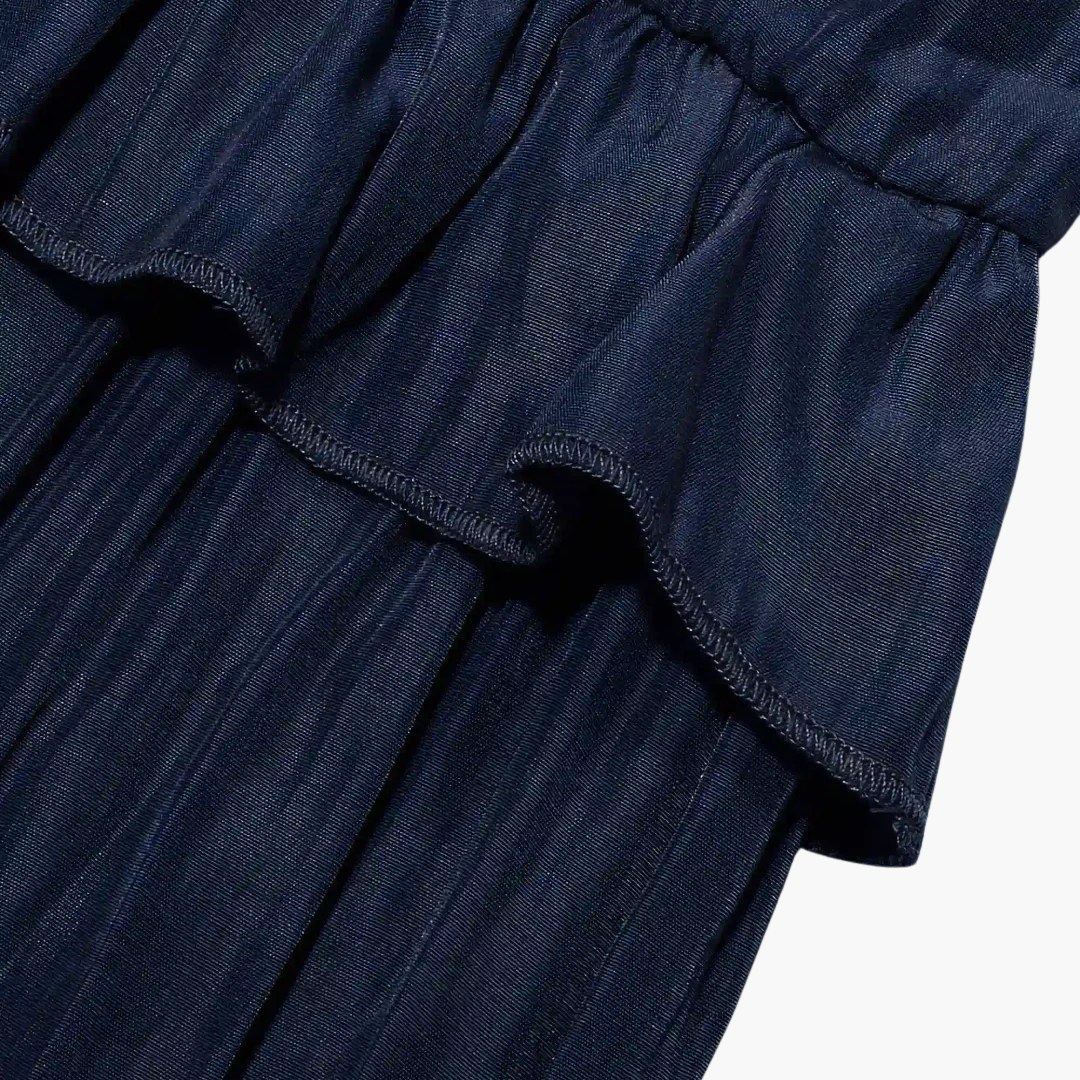 Joanna | Ruffle Breeze Maxi Dress