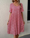 Gia – Elegant Floral Midi Dress