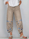Hazel - Casual Embroidered Pants