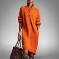 Elona - Sophisticated Midi Dress