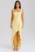 Lunira – Ruffled Pastel Midi Dress