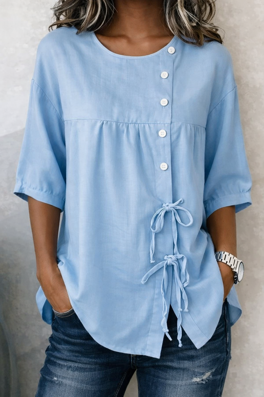 Lily | Vintage Loose Blouse