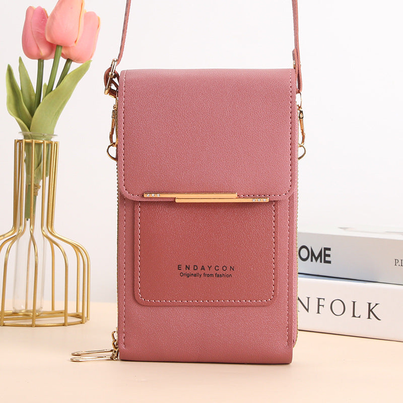 Zaley – Stylish Mobile Phone Messenger Bag with Touch Screen
