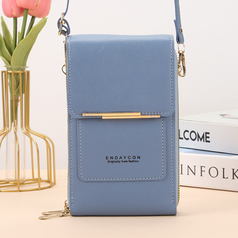 Zaley – Stylish Mobile Phone Messenger Bag with Touch Screen