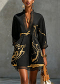Rufie - Marble Print Mini Dress