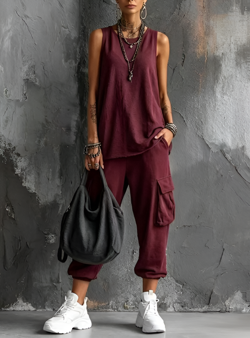 Valentina | Soft Casual Suit with Pockets