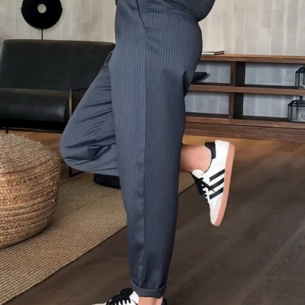Marise - Elegant High-Waist Trousers
